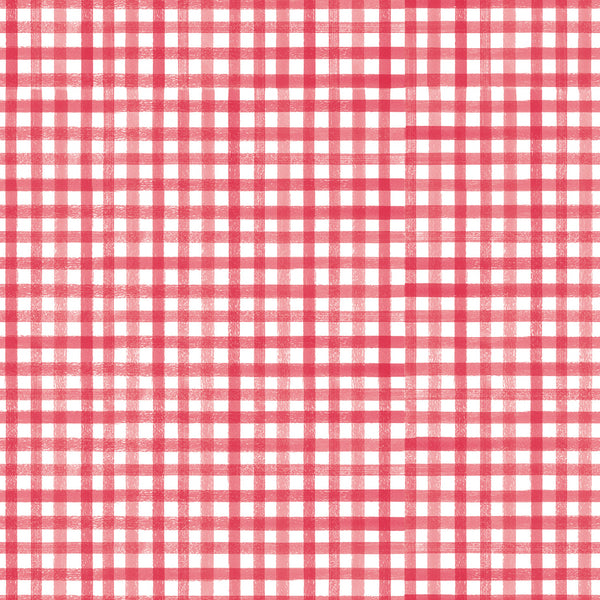 FLORA No 6 Gingham Raspberry - PRE-ORDER (MAY 24)