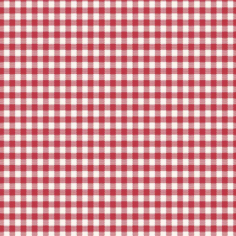 TILDA WIDEBACK Yarn Dyed Gingham Red - PRE ORDER (Oct 2026)