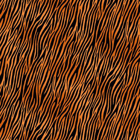 JEWEL TONES Zebra Orange 25cm