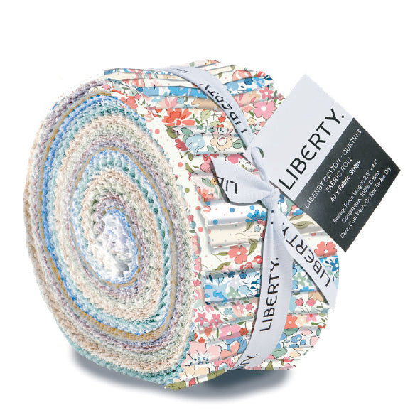 LIBERTY Lasenby ROMANTIC FLORALS Jelly Roll - PRE ORDER (Nov 2026)