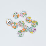 LIBERTY BUTTONS 16mm Poppy Forest A - NEW ARRIVAL