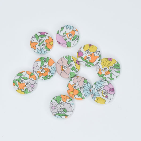 LIBERTY BUTTONS 16mm Poppy Forest A - NEW ARRIVAL