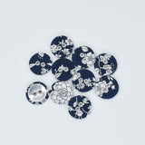 LIBERTY BUTTONS 16mm Summer Blooms A - NEW ARRIVAL