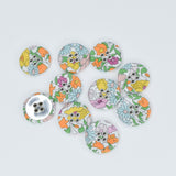 LIBERTY BUTTONS 22mm Poppy Forest A - NEW ARRIVAL