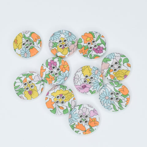 LIBERTY BUTTONS 22mm Poppy Forest A - NEW ARRIVAL