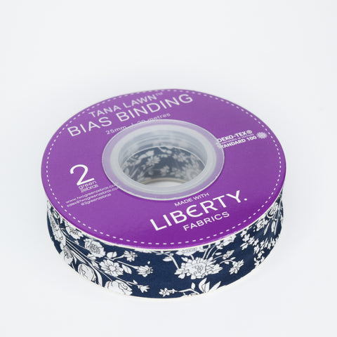 LIBERTY BIAS BINDING Summer Blooms A - NEW ARRIVAL