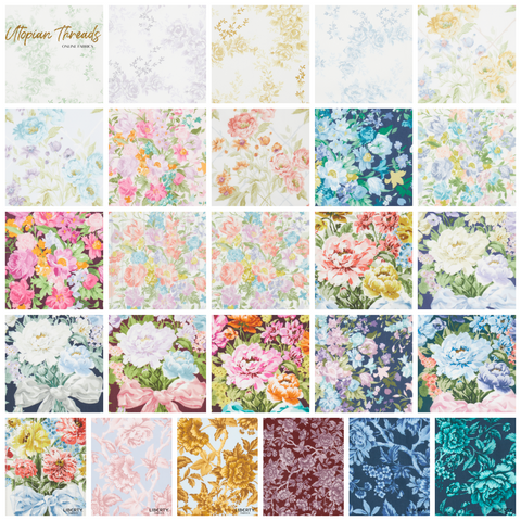 LIBERTY Tana Lawn x BRIDGERTON Fat Quarter Bundle - PRE ORDER (Sept 2026)
