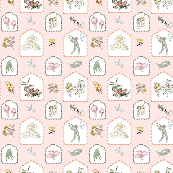 MAY GIBBS GARDEN PLAYTIME Icon Badges Pink - PRE ORDER (Sept 2025)