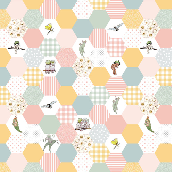MAY GIBBS GARDEN PLAYTIME Hexies Multi - PRE ORDER (Sept 2025)