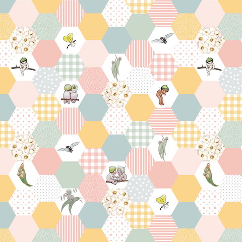 MAY GIBBS GARDEN PLAYTIME Hexies Multi - PRE ORDER (Sept 2025)