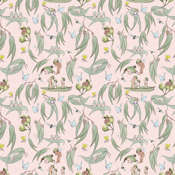 MAY GIBBS GARDEN PLAYTIME Gumleaf Babes Pink - PRE ORDER (Sept 2025)