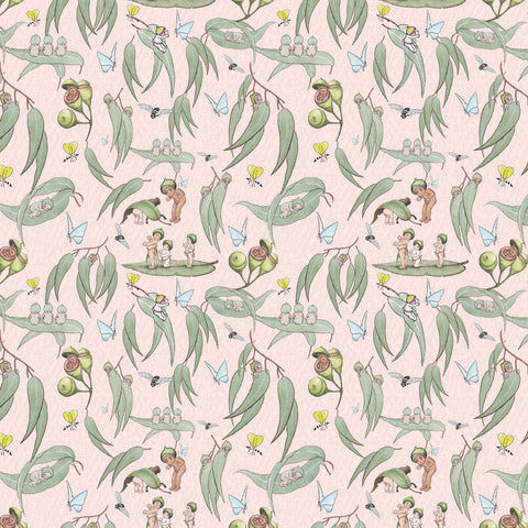 MAY GIBBS GARDEN PLAYTIME Gumleaf Babes Pink - PRE ORDER (Sept 2025)
