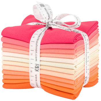 KONA SOLIDS Melon Ball Fat Quarter Bundle - NEW ARRIVAL