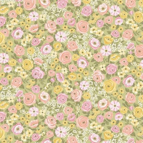 LAYLA Multi Floral Celadon - PRE ORDER (May 2026)