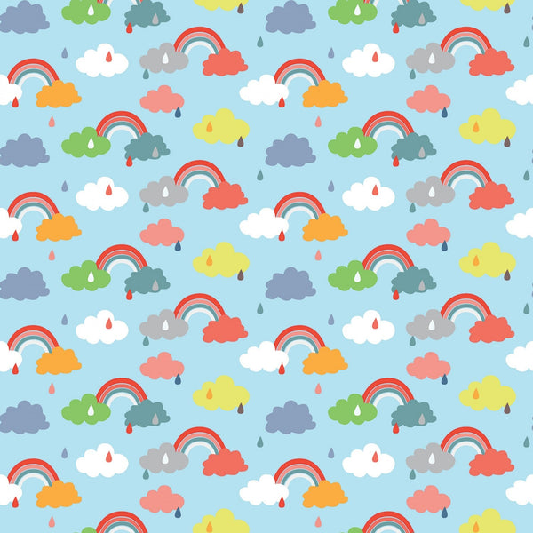 NOAH'S ARK Promise Blue - FAT QUARTER