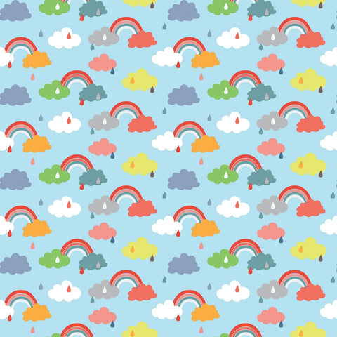 NOAH'S ARK Promise Blue - FAT QUARTER