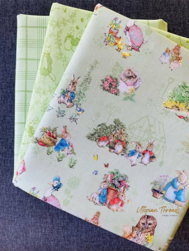 Toile Peter Rabbit PETER RABBIT & FRIENDS Toile Fern - NEW ARRIVAL – Utopian Threads