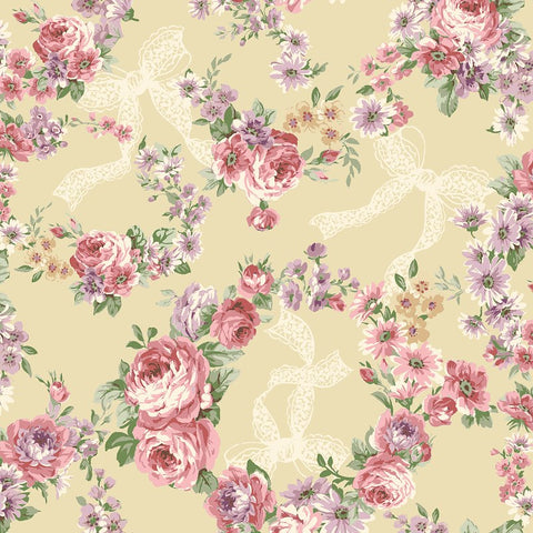 RURU BOUQUET 2026 Roses & Bows Butter Yellow - PRE ORDER (Oct 2026)