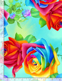 RAINBOW ROSES Large Roses Aqua - NEW ARRIVAL