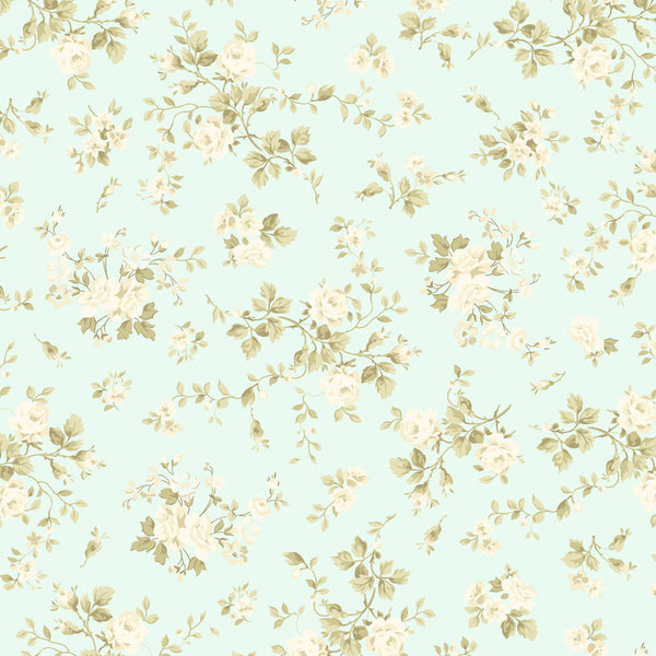 CHARLOTTE Rose Bunches Light Turquoise - PRE ORDER (Nov 2025)