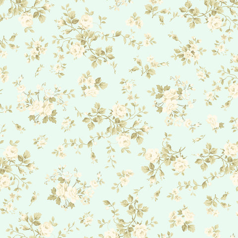 CHARLOTTE Rose Bunches Light Turquoise - PRE ORDER (Nov 2025)