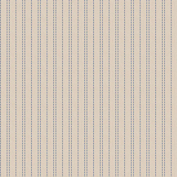 CREATING MEMORIES Seamstripe Blue - FAT QUARTER