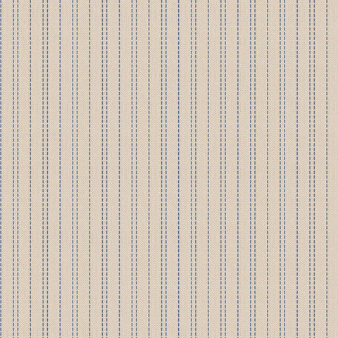 CREATING MEMORIES Seamstripe Blue - FAT QUARTER