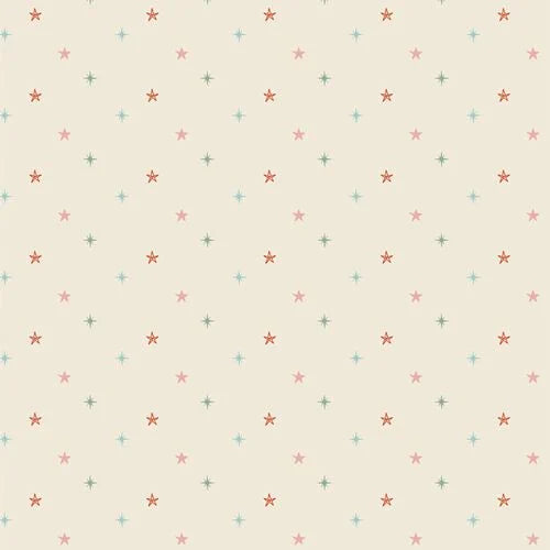 CHRISTMAS IN THE CABIN Twinkling Skies - FAT QUARTER