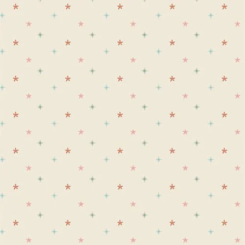 CHRISTMAS IN THE CABIN Twinkling Skies - FAT QUARTER