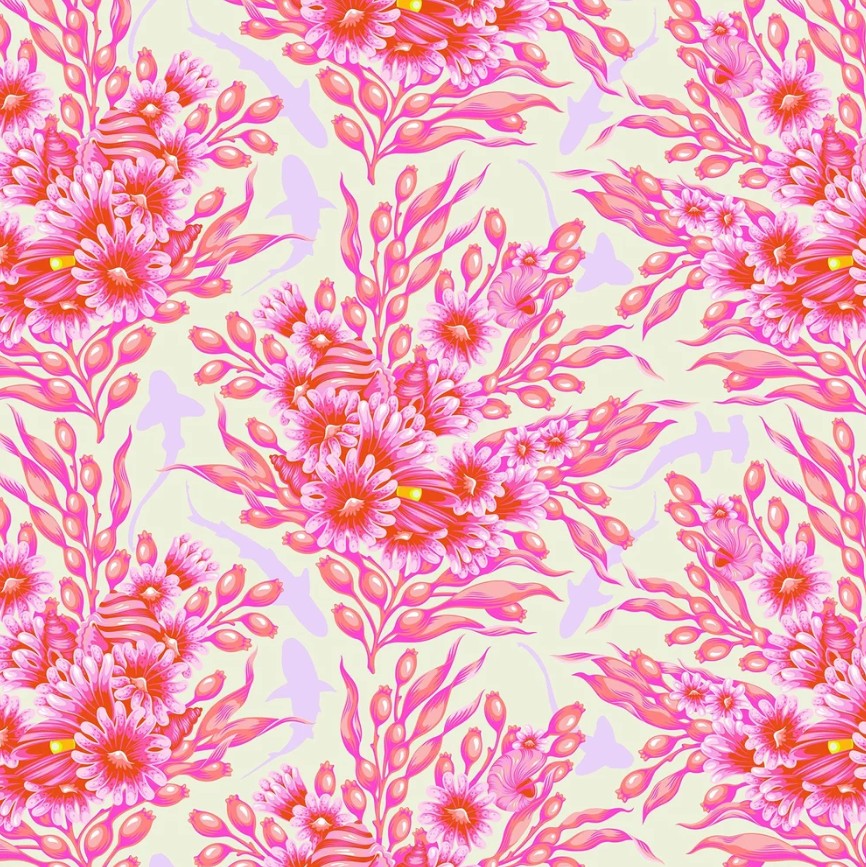 FLORAL REEF Shadow Sharks Delphine - NEW ARRIVAL – Utopian Threads
