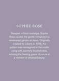 LIBERTY Tana Lawn x BRIDGERTON Sophie Rose B - PRE ORDER (Sept 2026)