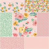 SPRING GARDENS Pink One Metre Bundle 7