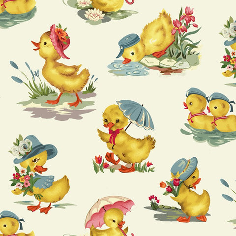 LITTLE DARLINGS Springtime for Duckling Cream - PRE ORDER (Dec '23/Jan '24)