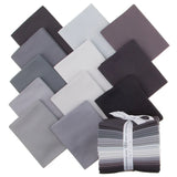 KONA SOLIDS Stormy Skies Fat Quarter Bundle - NEW ARRIVAL