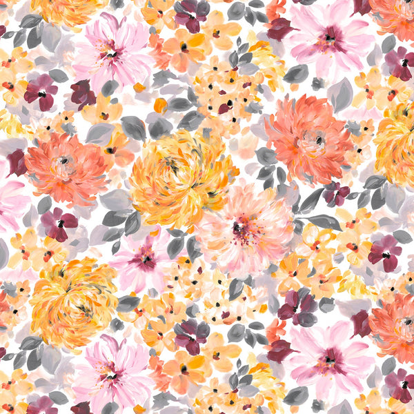 PAINTED PETALS Summer Florals All Over