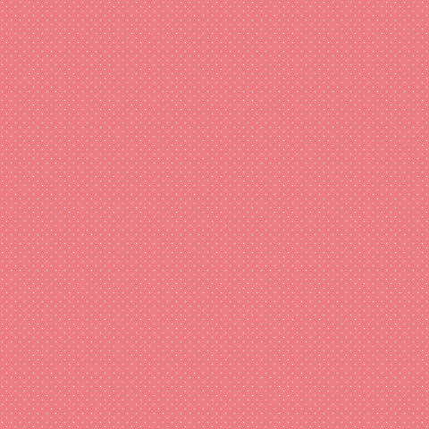 SPRING GARDENS Swiss Dot Sugar Pink