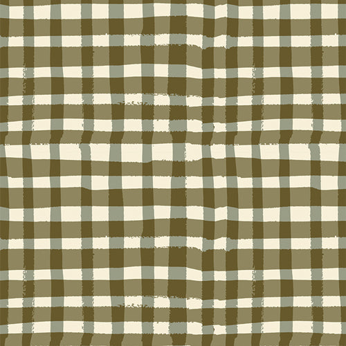 ROOTS OF NATURE Gingham Olive 25cm