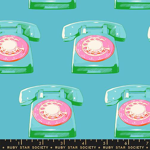 SPARKLE MART Telephones Novelty Vintage Retro Kitsch Dark Turquoise - PRE ORDER (Sept 2026)