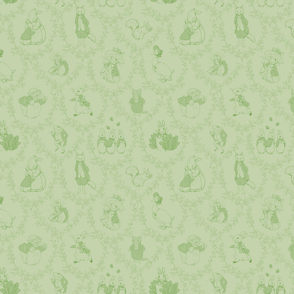 PETER RABBIT & FRIENDS Toile Fern - NEW ARRIVAL