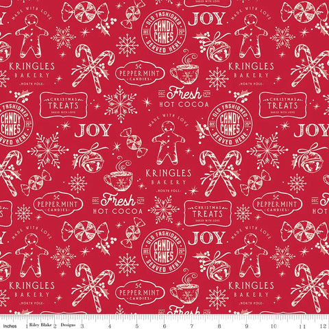 MERRY LITTLE CHRISTMAS Treats Red