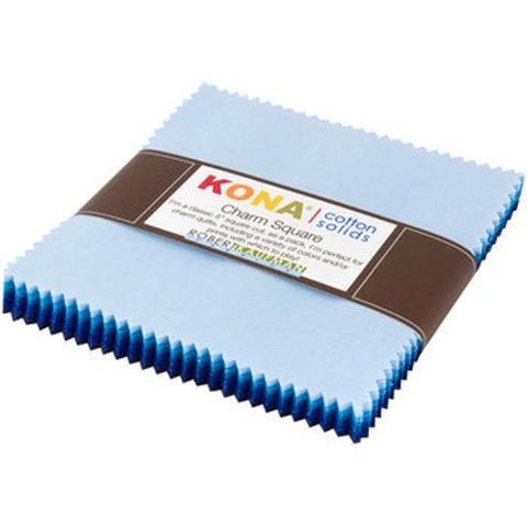 KONA SOLIDS Waterfall Palette Charm Pack - NEW ARRIVAL