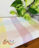 WIDEBACK Rainbow Check (Co-ordinates with Cot Panels) - NEW ARRIVAL