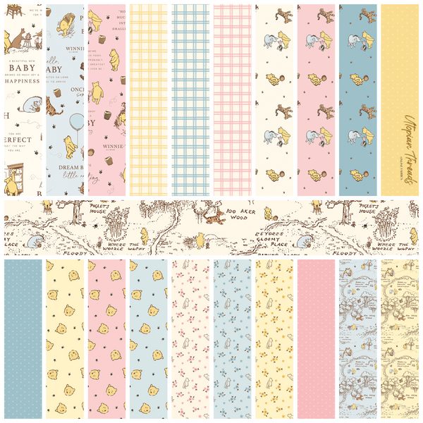 WINNIE THE POOH BABY Half Metre Bundle - PRE ORDER (Nov 2026)