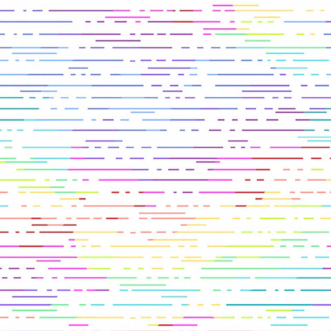 BEGUILED Birch in White - FAT QUARTER