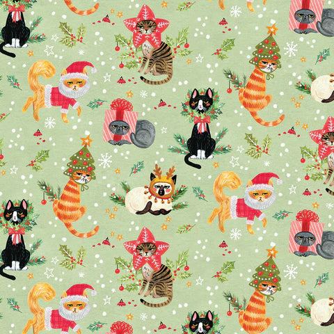 CHRISTMAS CATS - SALE $19.00 p/m