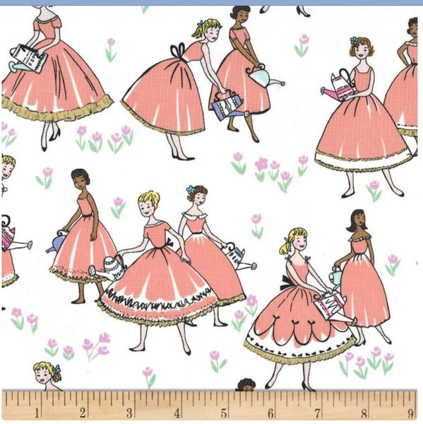 GARDEN GALS White - SALE $11.00 p/m