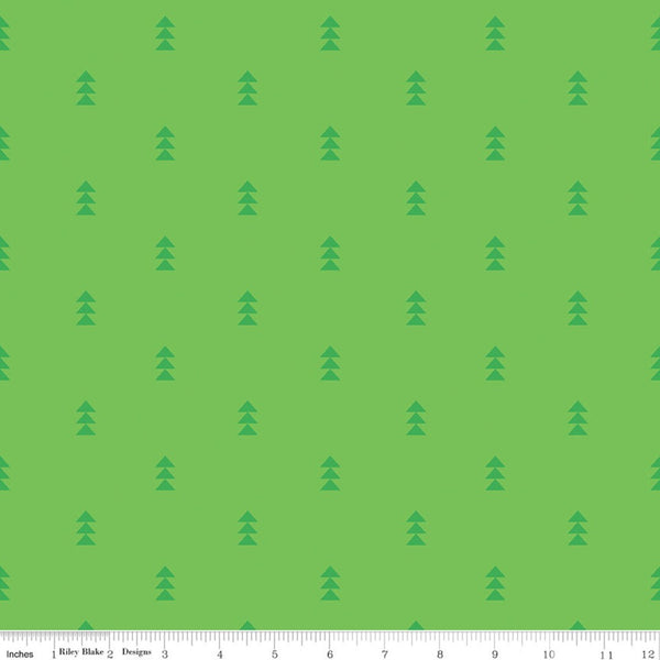CREATE Fly Right Green - FAT QUARTER