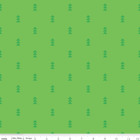 CREATE Fly Right Green - FAT QUARTER
