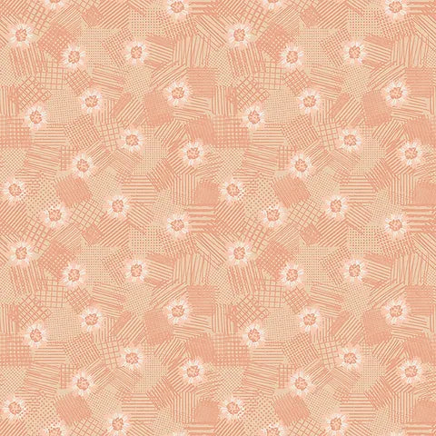 MEADOW LANE Floral Daisies Melon - SALE $15.00 p/m