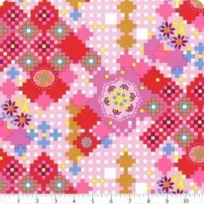 LOVE ALWAYS AM Postage Due Candy - FAT QUARTER